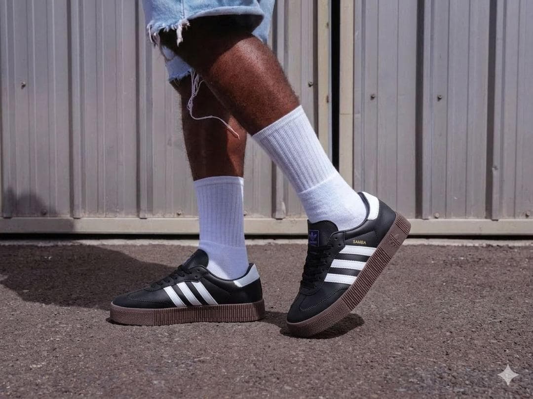 Baskets Samba noires Adidas