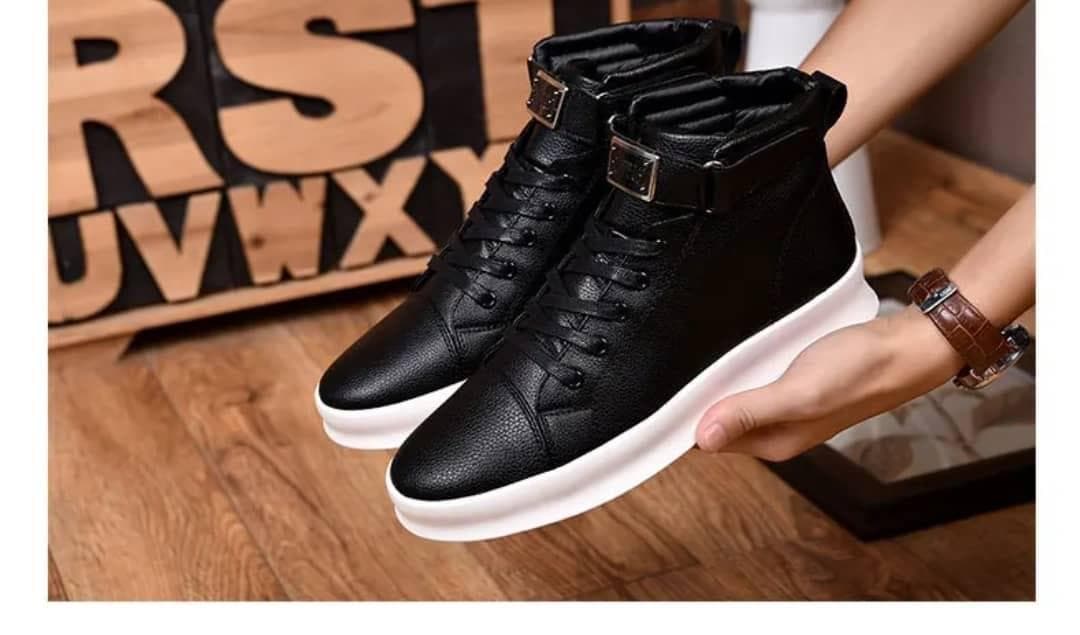 Baskets montantes noires